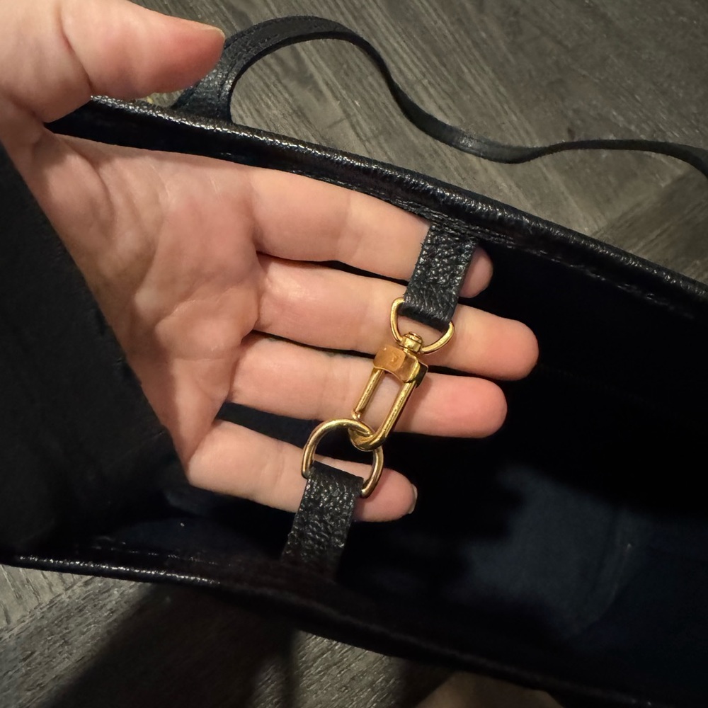 Louis Vuitton Monogram Black Tote Bag - Picture 4 of 6